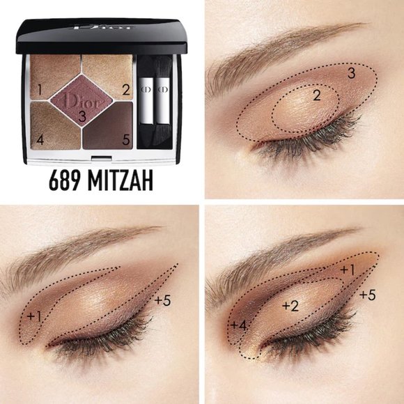 SALE! 💚 DIOR #689 Mitzah Eyeshadow Palette ✔️ NEW IN BOX - Picture 3 of 14